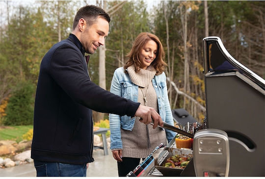 Napoleon Prestige PRO 665 Gasgrill Gusseisen Rost 96cmx46cmcm mit 5 cm 31kW