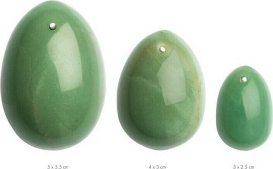 La Gemmes Jade Egg Set Vaginalbälle Grün