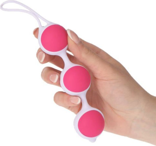 Toyz4lovers Enjoy Triple Bi Balls Stimulating Ball Bile vaginale Roz