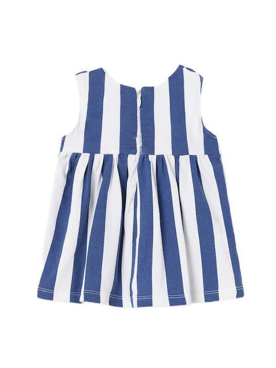 Mayoral Kids Dress Sleeveless Blue