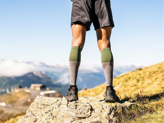 Compressport R2 V2 Ελαστική Περικνημίδα Green / Grey