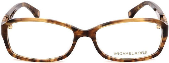 Michael Kors Weiblich Kunststoff Brillenrahmen Braun MK217 226