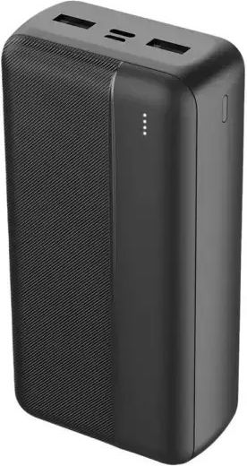 Maxlife MXPB-02 Power Bank 30000mAh 20W με 2 Θύρες USB-A και Θύρα USB-C Power Delivery Μαύρο