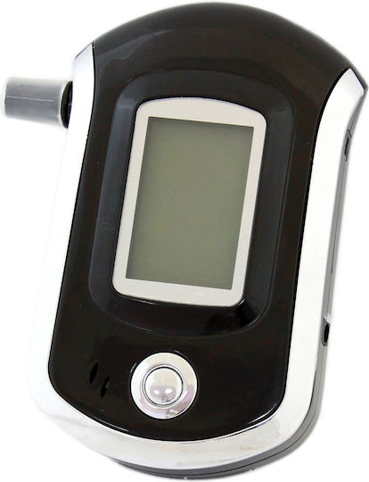 Tragbares Messgerät mit LCD-Bildschirm & 5 Mundstücke 11x7x3cm Digitale Alkoholtester