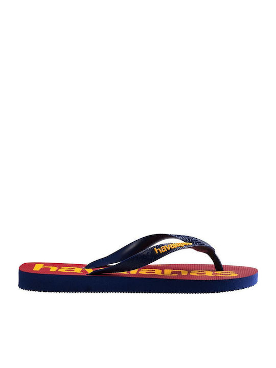 Logomania 2 Men's Flip Flops Blue