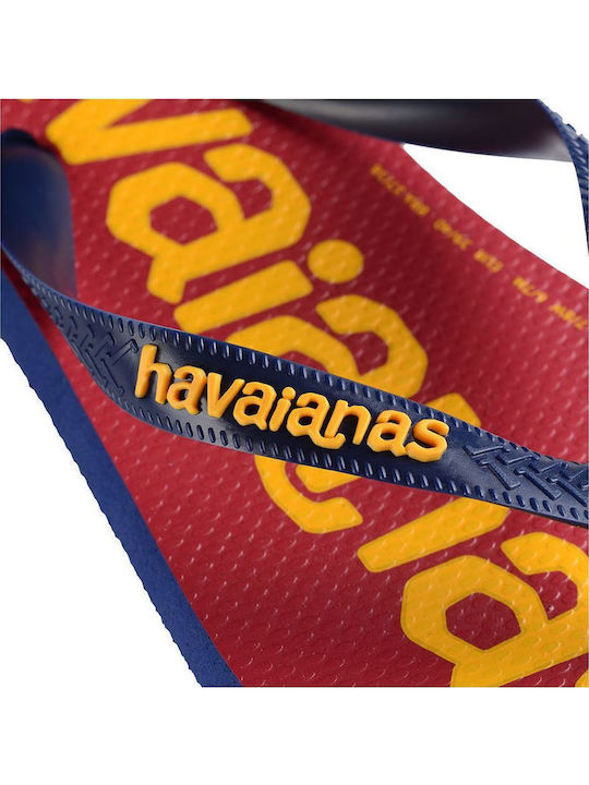 Logomania 2 Men's Flip Flops Blue