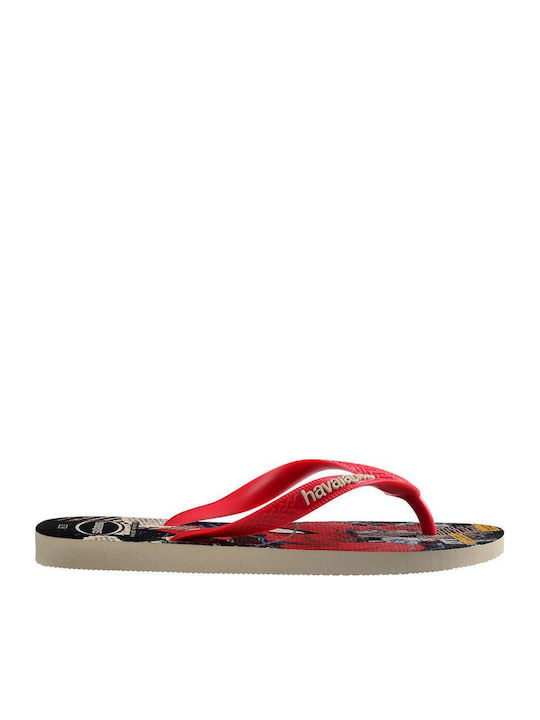 Παιδικές Σαγιονάρες Flip Flops Κόκκινες Top Marvel Spiderman