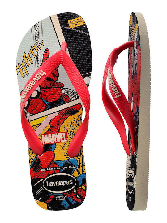 Παιδικές Σαγιονάρες Flip Flops Κόκκινες Top Marvel Spiderman