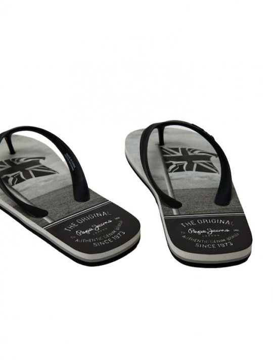 Whale Sea Men's Flip Flops Black