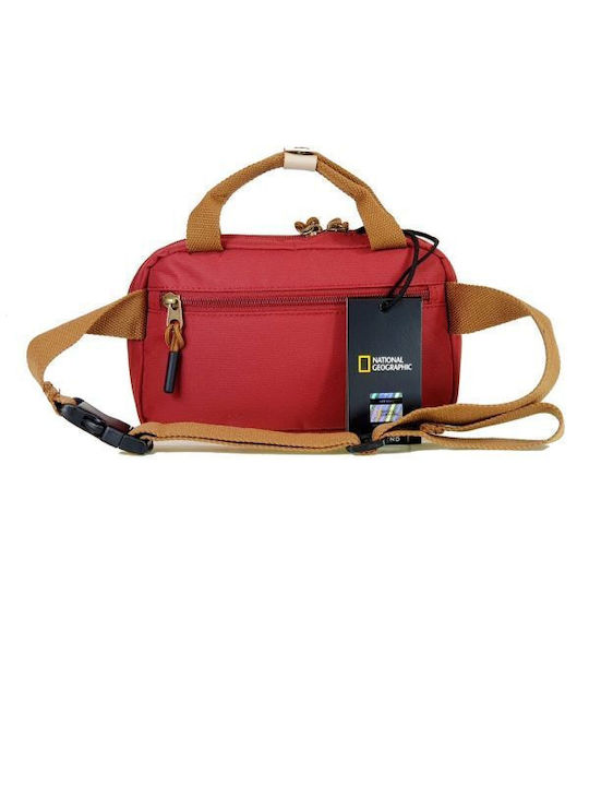 National Geographic Bum Bag pentru Talie Burgundy