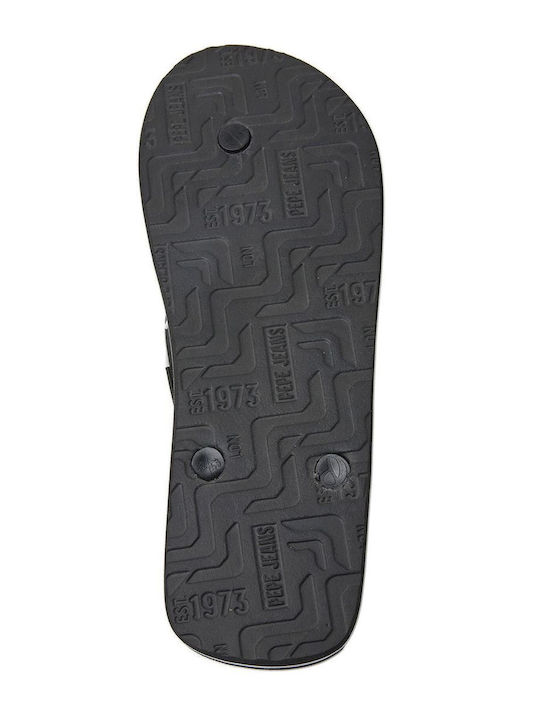 Pool Motorbike Men's Flip Flops Black