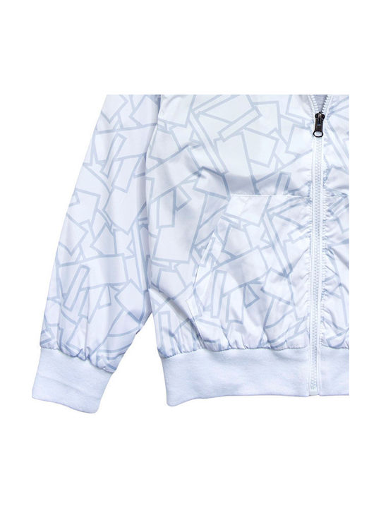 Kids' Bomber Short White
