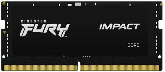 Kingston Fury Impact DDR5 64GB RAM with 2x32GB Modules and Speed 5600 for Laptop