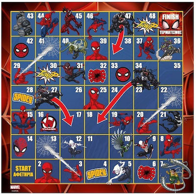 Luna Board Game Spiderman for 2-4 Players 4+ Years (EL)