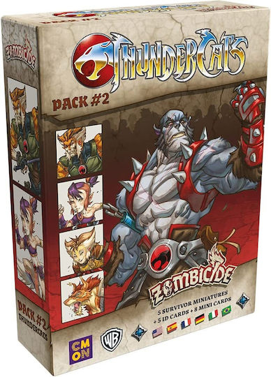 Game Expansion Zombicide: Black Plague - Thundercats 14+ Years Old (EN) Cool Mini Or Not