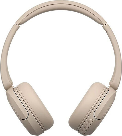 Sony WH-CH520 Wireless Bluetooth On Ear Headphones with 50 Hours Playing Time and Quick Charge Beige