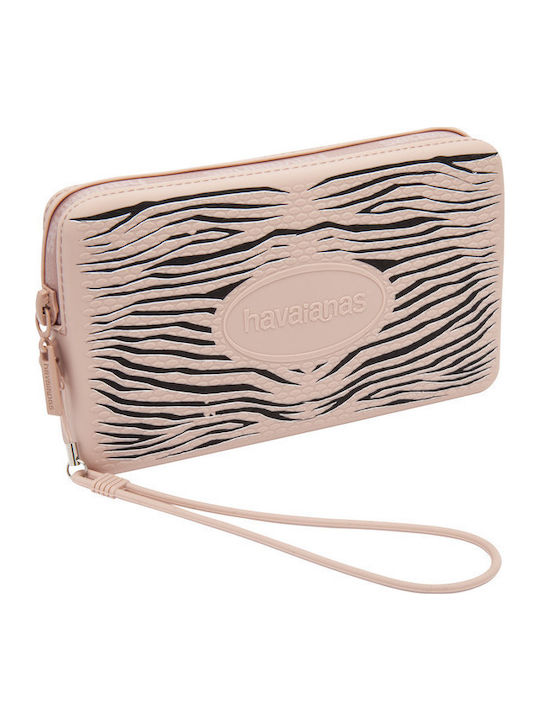Γυναικείο Νεσεσέρ Mini Beige/Black 17cm