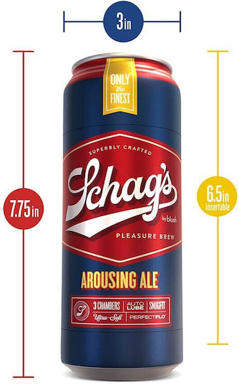Dream Toys Schag's Arousing Ale Frosted Masturbator 1buc