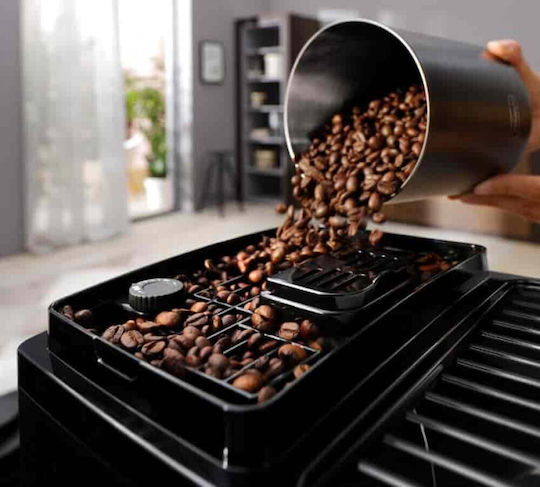 De'Longhi Magnifica Start Αυτόματη Μηχανή Espresso 1450W Πίεσης 15bar με Μύλο Άλεσης Μαύρη ECAM220.21.B