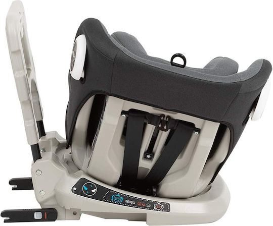 Kikka Boo Twister Sips Baby Car Seat with Isofix Black 0-25 kg