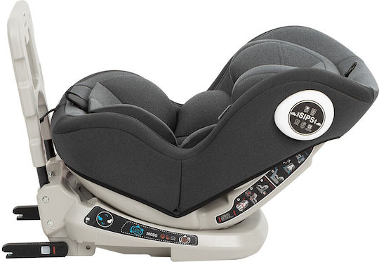 Kikka Boo Twister Sips Baby Car Seat with Isofix Black 0-25 kg