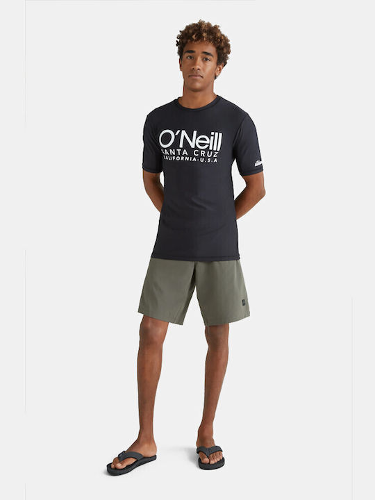 O'Neill Cali Men's Short Sleeve Sun Protection Shirt Black