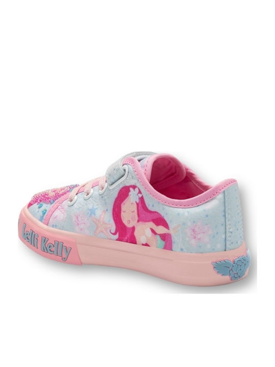 Celeste Fantasia Kids Sneakers with Scratch Pink
