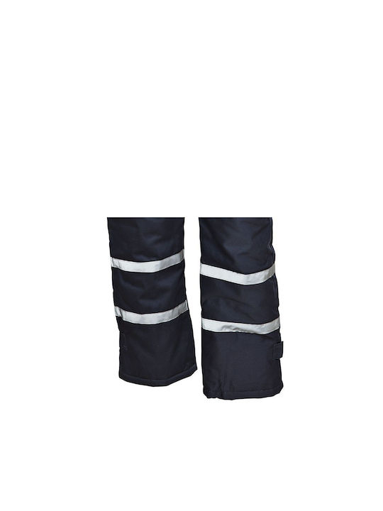 Stenso Collins Winter Reflectorizant și Impermeabil Pantaloni de Lucru Albastru