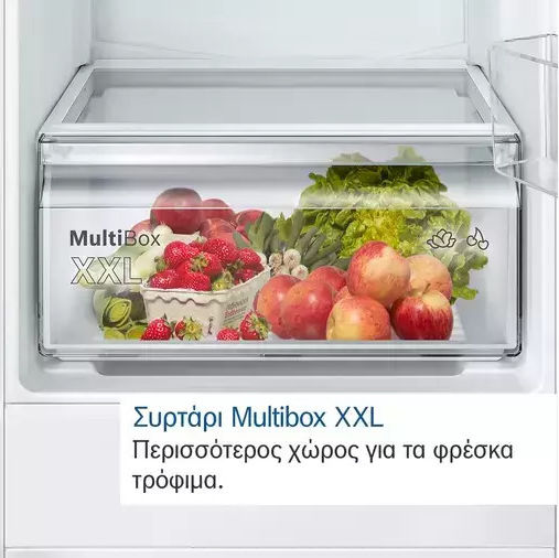 Bosch Fridge-Freezer 363lt Total NoFrost H203xW60xD66.5cm Inox KGN39AIAT