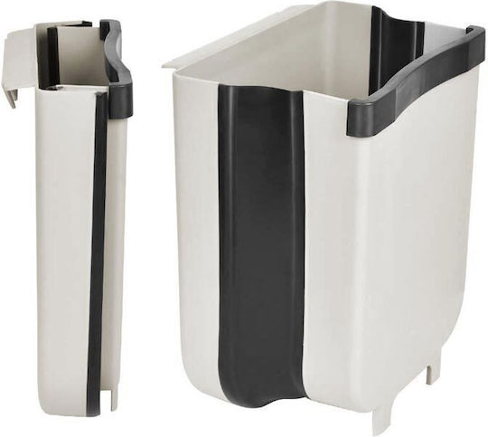 Waste Bin White-Black 8lt Waste Bin White-Black 8lt