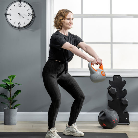 Sportnow A91-255V03OG Kettlebell от PVC 8кг Оранжев