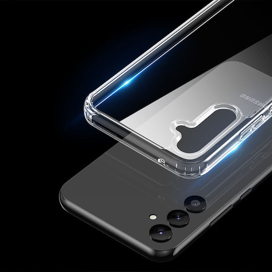 Dux Ducis Clin Umschlag Rückseite Kunststoff / Silikon Transparent (Galaxy A34)