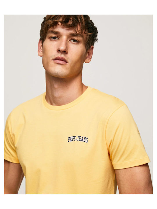 T-shirt Κίτρινο