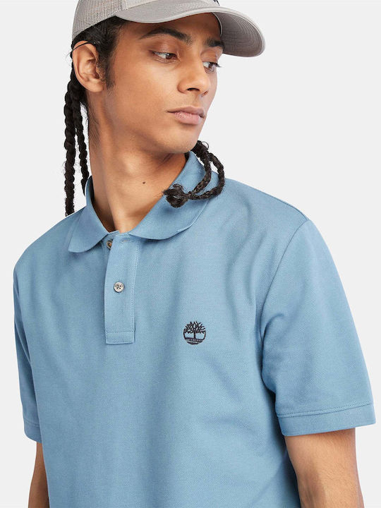Polo Short Sleeve Blue T-shirt