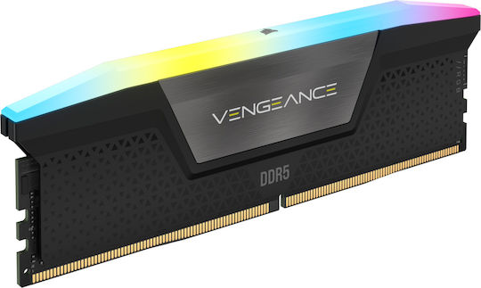 Corsair Vengeance RGB DDR5 192GB RAM with 4x48GB Modules and Speed 5200 for Desktop