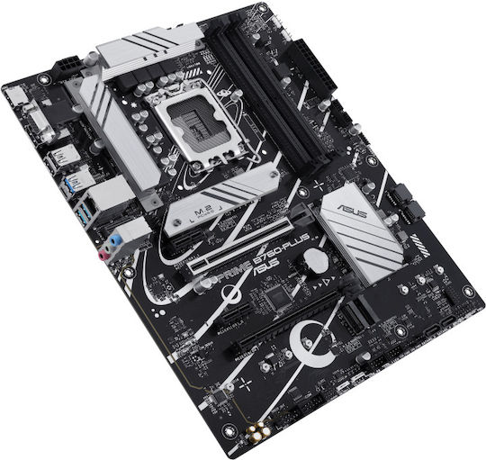 Asus Prime B760-Plus Motherboard ATX με Intel 1700 Socket 90MB1EF0-M0EAY0