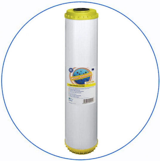 Aqua Filter BBPSCST20 Συσκευή Φίλτρου Νερού Διπλή Κεντρικής Παροχής Διατομής 1'' με Ανταλλακτικό Φίλτρο Aqua Filter FCPS Polypropylene 5μm, Aqua Filter FCCST Water Softening