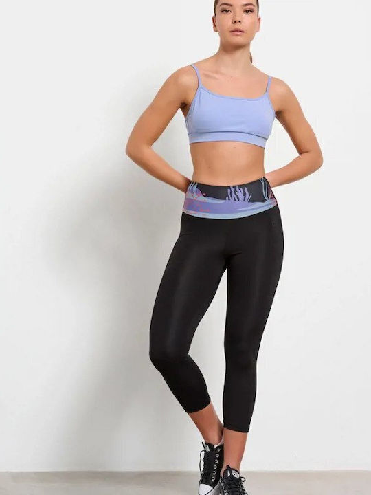 Women's Capri Training Legging Black