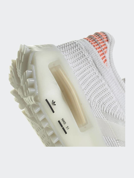 NMD_S1 Маратонки Cloud White / Off White / Coral Fusion