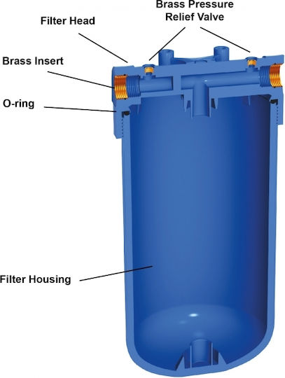 Aqua Filter Water Softener Resin For Laundry BBCST10 1"