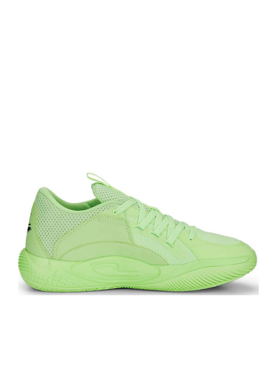 Court Rider Chaos Niedrig Basketballschuhe Grün