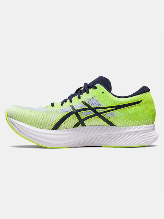 ASICS Magic Speed 2 Ανδρικά Αθλητικά Παπούτσια Running Κίτρινα