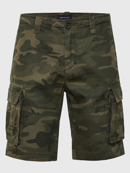 FBM007-07003 Men's Shorts Cargo Khaki