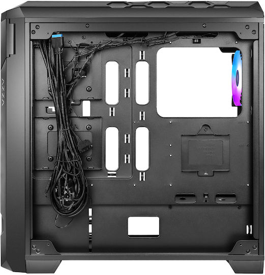 Azza STORM 6000-ARGB Gaming Full tower Cutie de calculator Negru