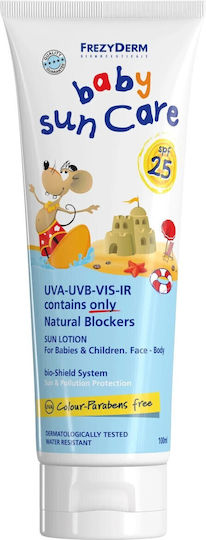 Frezyderm Promo Baby Sun Care Lotion Waterproof Baby Sunscreen Emulsion SPF25 100ml