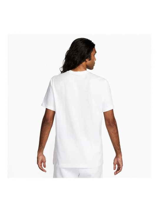 Nike Swoosh Men's Athletic T-shirt Short Sleeve White