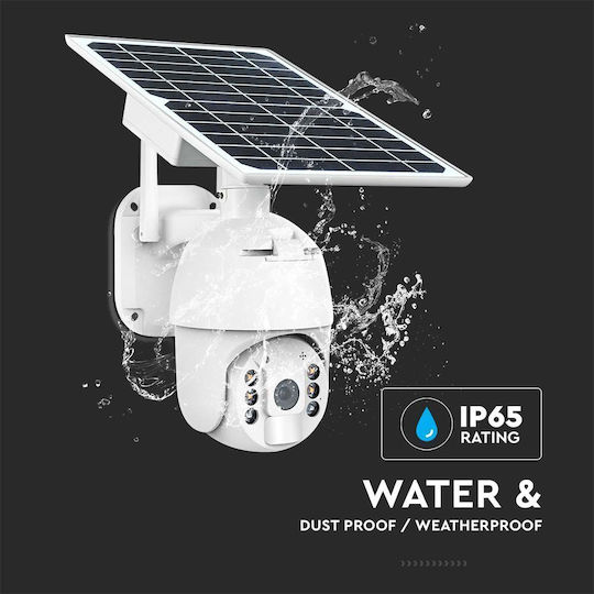 V-TAC 11618 IP Камера за наблюдение Wi-Fi Full HD 1080p Водоустойчива с Двупосочна Комуникация и Обектив 3.6мм