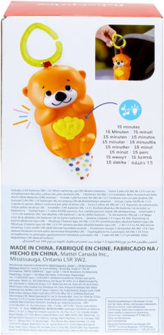 Fisher Price Pendant Toy for Car with Music Otter for 0++ Months HHT05