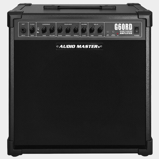 Audio Master G60RD Combo Ενισχυτής Ηλεκτρικής Κιθάρας 1 x 12" 60W Μαύρος