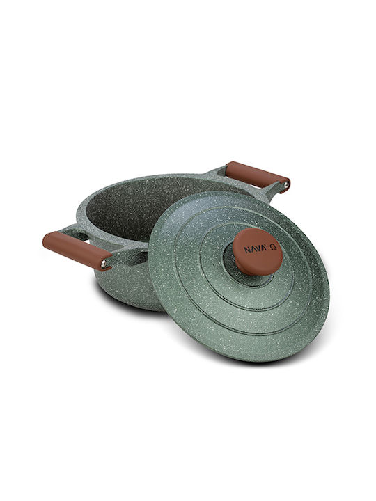 Nava Ωmega Deep Pot made of Cast Aluminum 7lt / 28cm